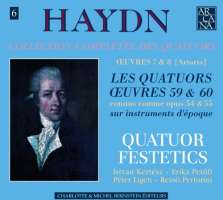 WYCOFANY  Haydn: Les Quatuors Œuvres 59 & 60